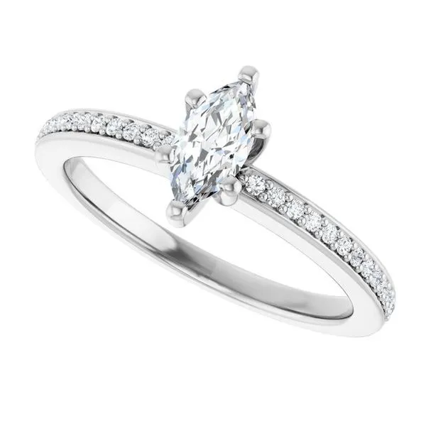 Solitaire Engagement Ring Image 5 Northwood Jewelers Northwood, OH