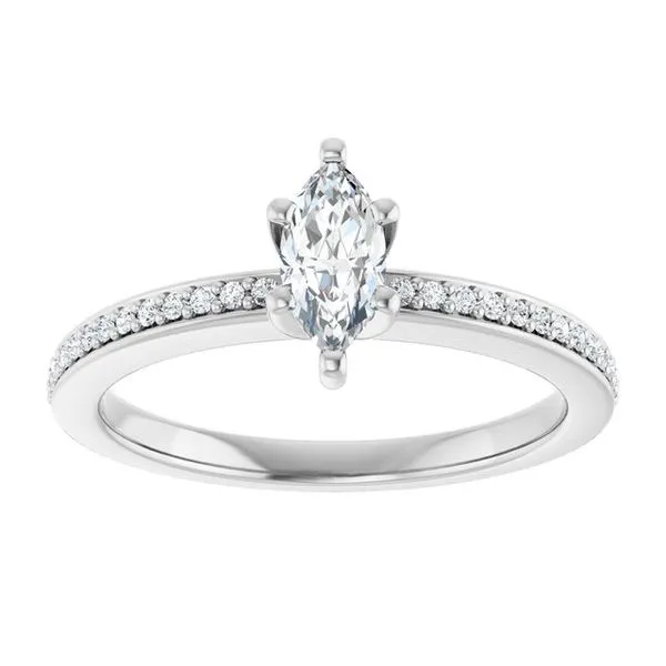 Solitaire Engagement Ring Image 3 Northwood Jewelers Northwood, OH