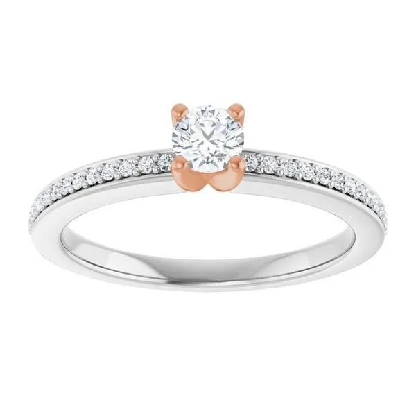 Solitaire Engagement Ring Image 3 Northwood Jewelers Northwood, OH