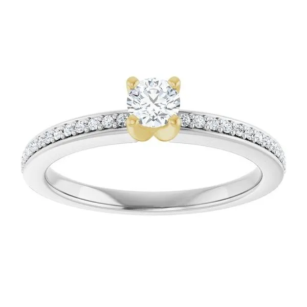 Solitaire Engagement Ring Image 3 Northwood Jewelers Northwood, OH