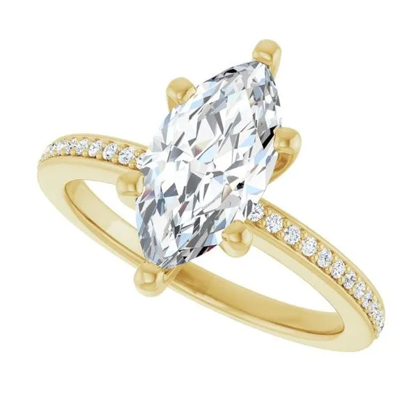 Solitaire Engagement Ring Image 5 Northwood Jewelers Northwood, OH