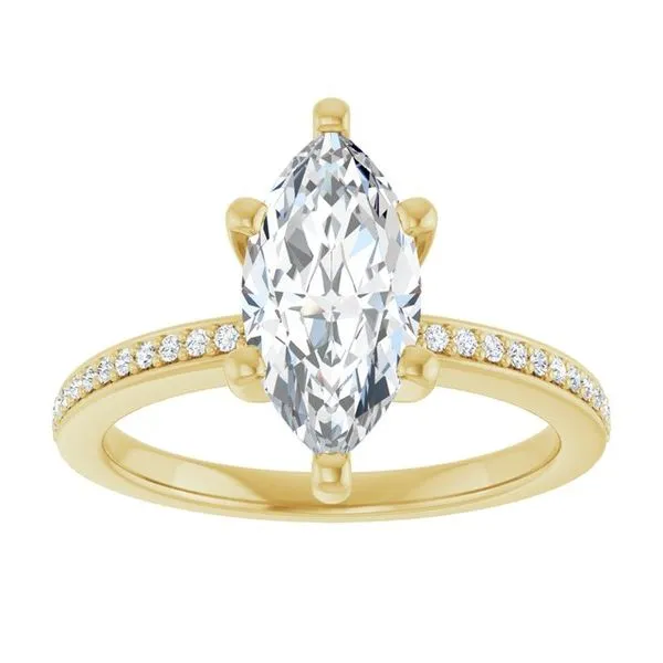 Solitaire Engagement Ring Image 3 Northwood Jewelers Northwood, OH