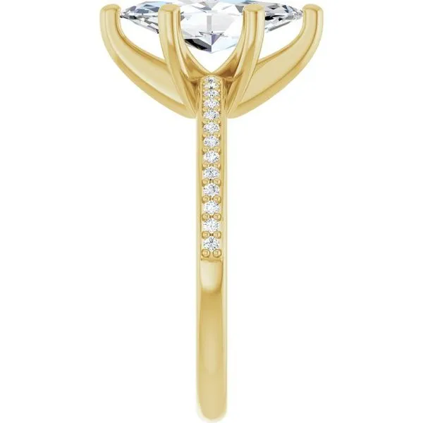 Solitaire Engagement Ring Image 4 Northwood Jewelers Northwood, OH