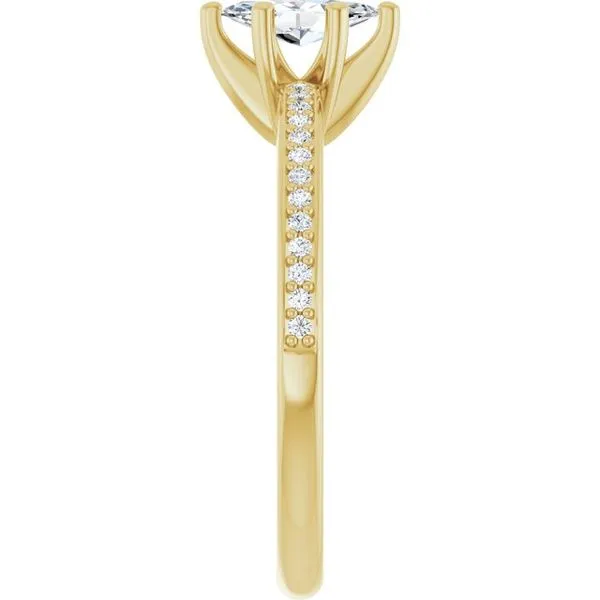 Solitaire Engagement Ring Image 4 Northwood Jewelers Northwood, OH