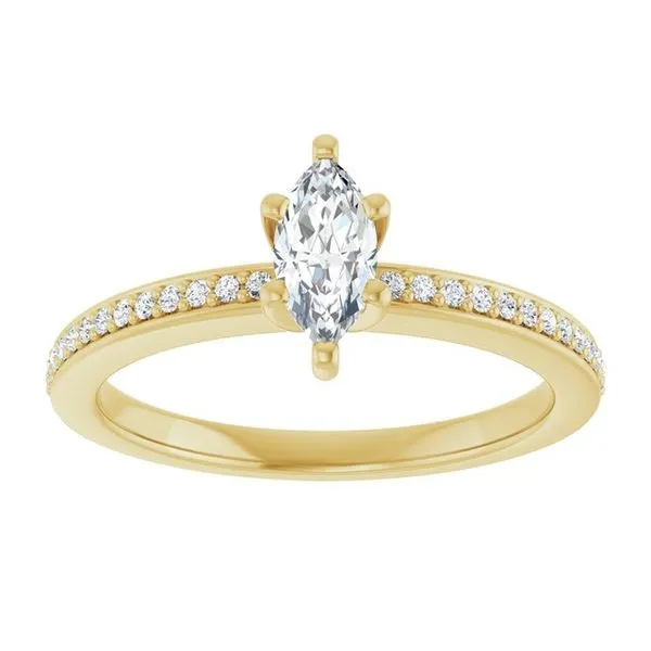 Solitaire Engagement Ring Image 3 Northwood Jewelers Northwood, OH