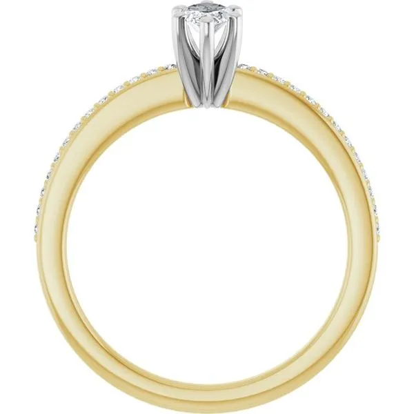 Accented Engagement Ring Image 2 Mark Jewellers La Crosse, WI