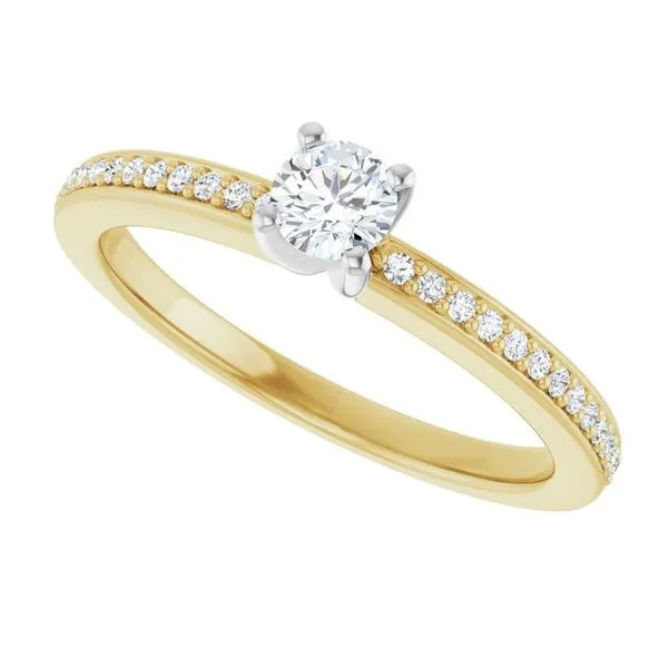 Solitaire Engagement Ring Image 5 Northwood Jewelers Northwood, OH