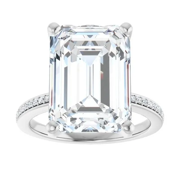 Solitaire Engagement Ring Image 3 Northwood Jewelers Northwood, OH