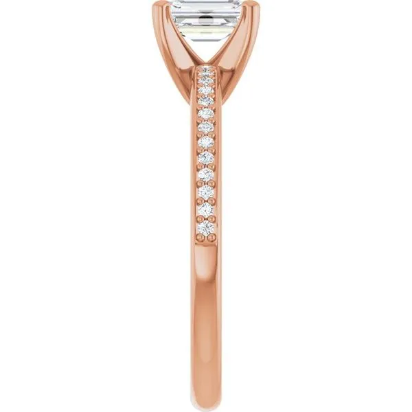 Accented Engagement Ring Image 4 Mark Jewellers La Crosse, WI