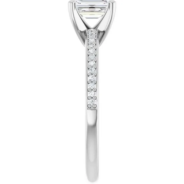 Solitaire Engagement Ring Image 4 Northwood Jewelers Northwood, OH