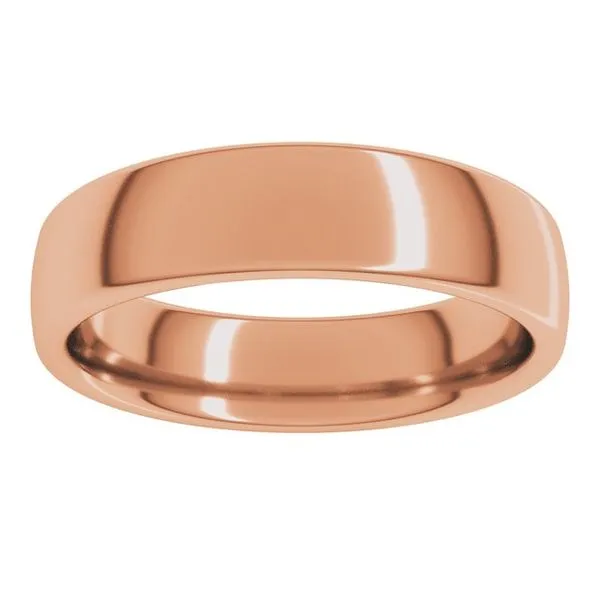 Comfort-Fit European-Style Band Image 3 L & L jewelers Scarborough, ME