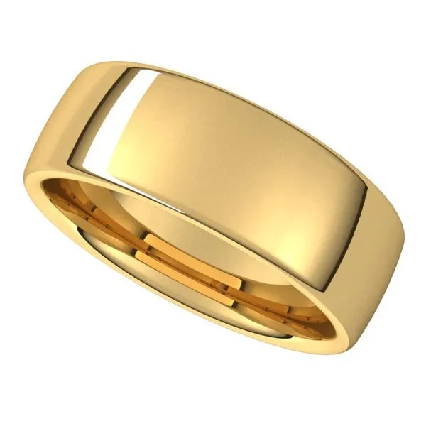 Comfort-Fit European-Style Band Image 5 Studio D Jewelers Woodstock, IL