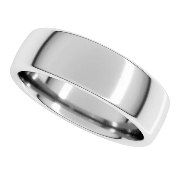 Comfort-Fit European-Style Band Image 5 L & L jewelers Scarborough, ME