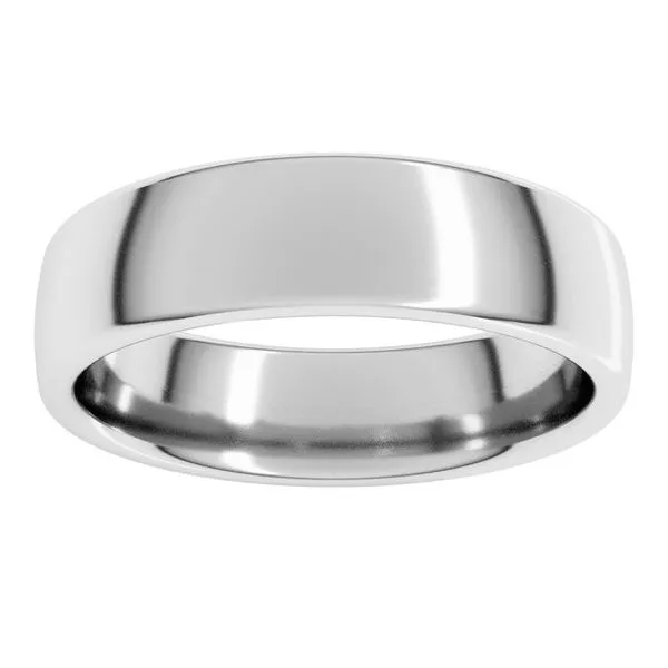 Comfort-Fit European-Style Band Image 3 L & L jewelers Scarborough, ME