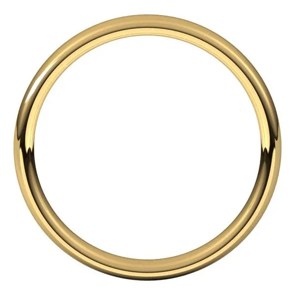 Comfort-Fit European-Style Band Image 2 Studio D Jewelers Woodstock, IL