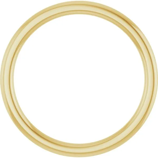 Comfort-Fit European-Style Band Image 2 L & L jewelers Scarborough, ME