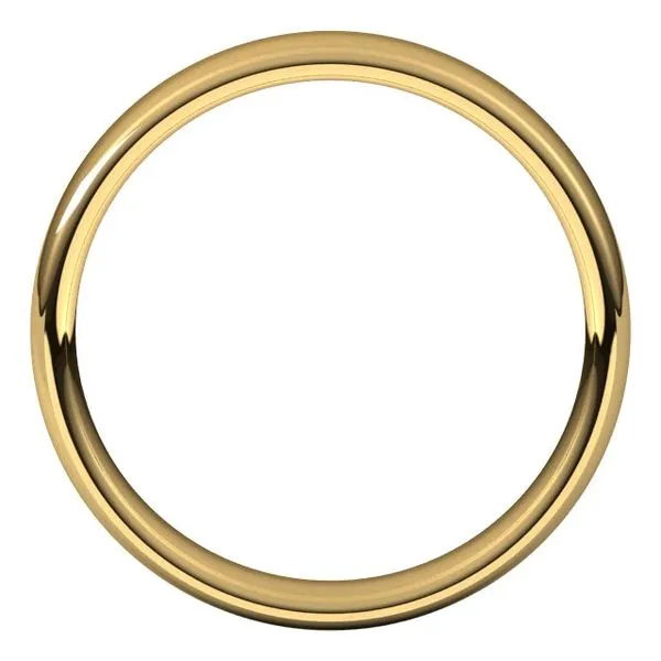 Comfort-Fit European-Style Band Image 2 Studio D Jewelers Woodstock, IL