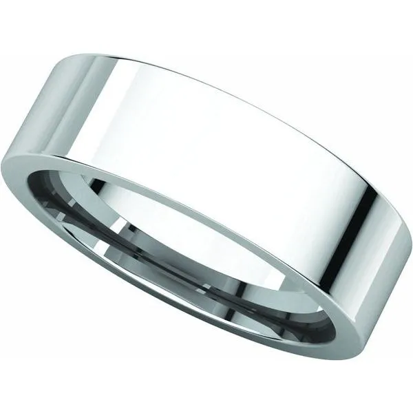 Comfort-Fit Flat Band Image 5 Grayson & Co. Jewelers Iron Mountain, MI