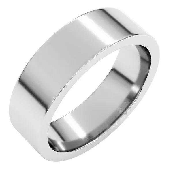 Comfort-Fit Flat Band Studio D Jewelers Woodstock, IL