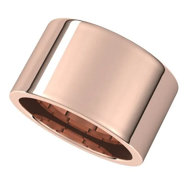 Comfort-Fit Flat Band Image 5 Albert's Jewelers Kingsland, GA