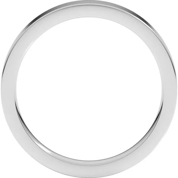 Comfort-Fit Flat Band Image 2 Grayson & Co. Jewelers Iron Mountain, MI