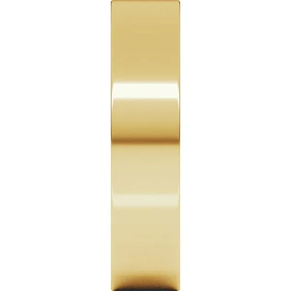 Comfort-Fit Flat Band Image 4 Morin Jewelers Southbridge, MA