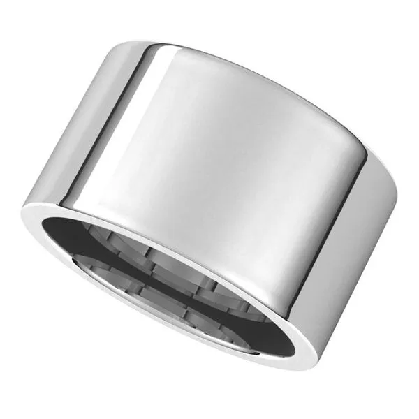 Comfort-Fit Flat Band Image 5 L & L jewelers Scarborough, ME