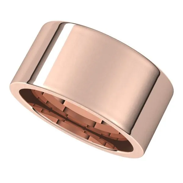 Comfort-Fit Flat Band Image 5 Grayson & Co. Jewelers Iron Mountain, MI