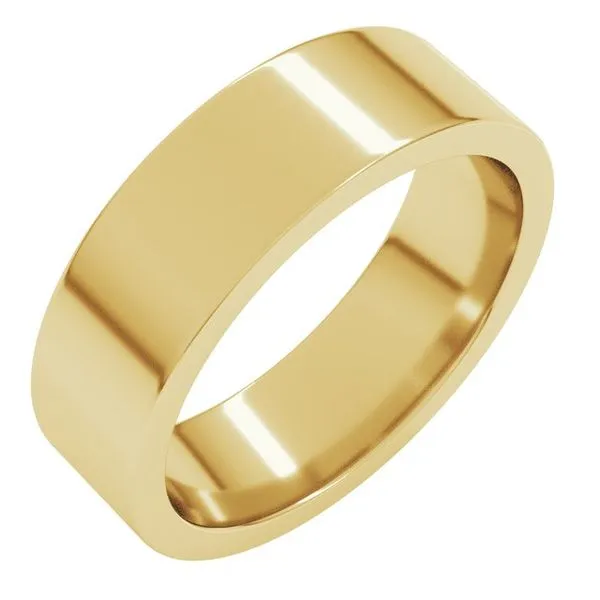 Comfort-Fit Flat Band Grayson & Co. Jewelers Iron Mountain, MI