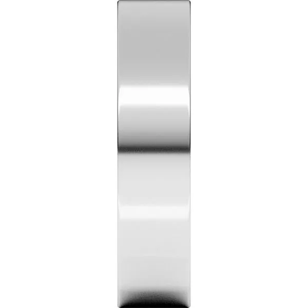 Comfort-Fit Flat Band Image 4 Albert's Jewelers Kingsland, GA