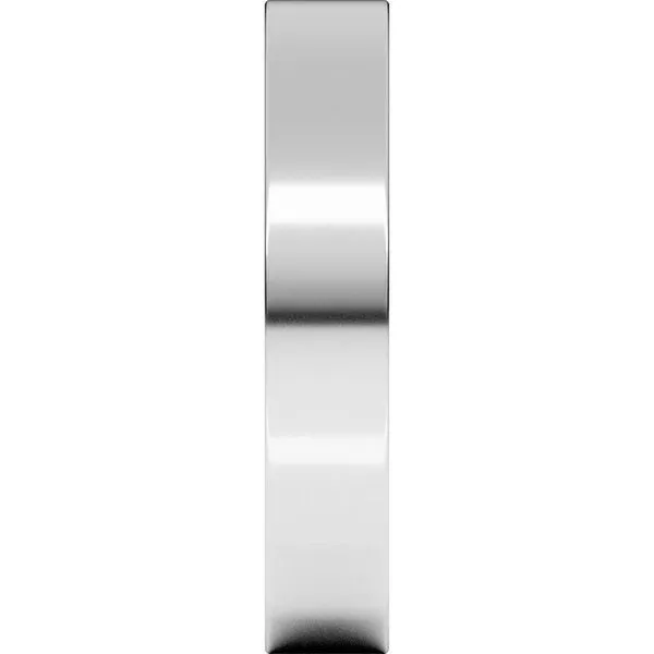 Comfort-Fit Flat Band Image 4 Allain's Jewelry New Iberia, LA