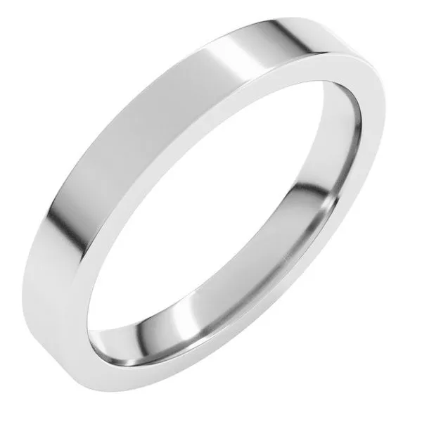 Comfort-Fit Flat Band L & L jewelers Scarborough, ME