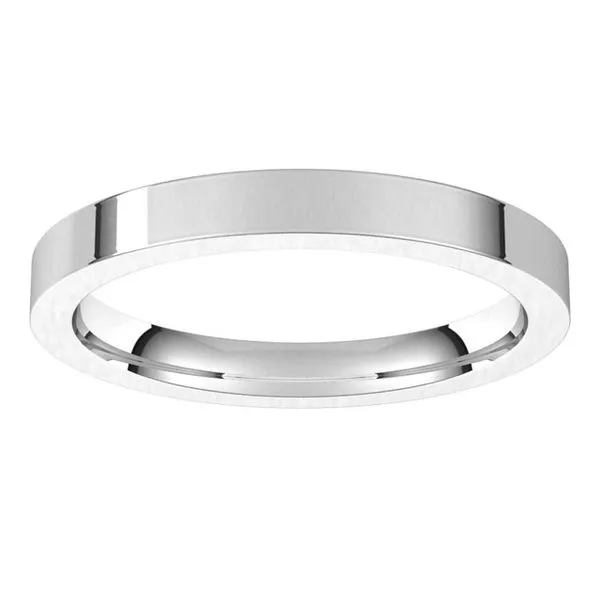 Comfort-Fit Flat Band Image 3 Albert's Jewelers Kingsland, GA