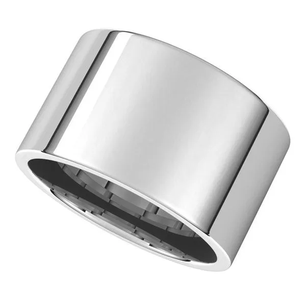 Comfort-Fit Flat Band Image 5 Cherry Street Jewelers Tulsa, OK