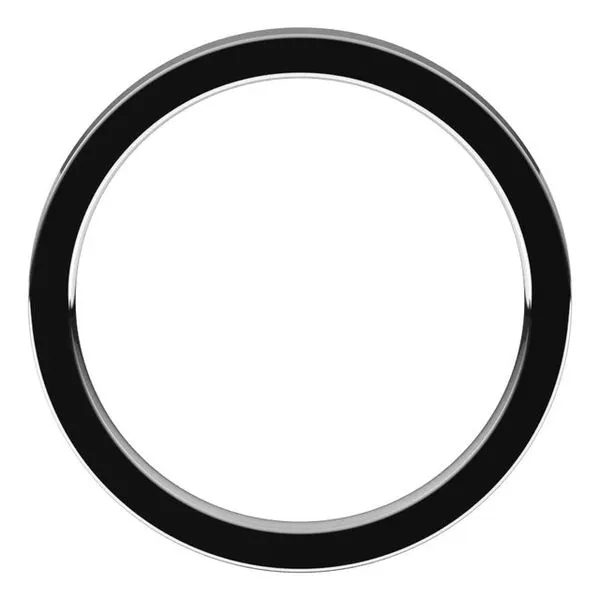 Comfort-Fit Flat Band Image 2 Allain's Jewelry New Iberia, LA