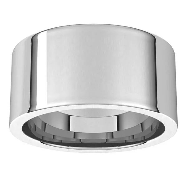 Comfort-Fit Flat Band Image 3 Allain's Jewelry New Iberia, LA