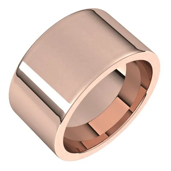 Comfort-Fit Flat Band Allain's Jewelry New Iberia, LA