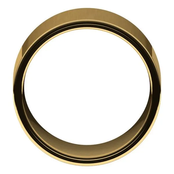 Comfort-Fit Flat Band Image 3 Albert's Jewelers Kingsland, GA