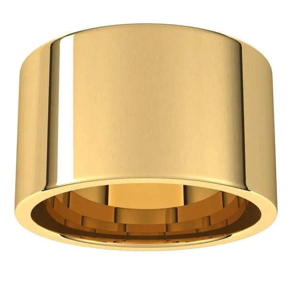 Comfort-Fit Flat Band Image 5 Albert's Jewelers Kingsland, GA