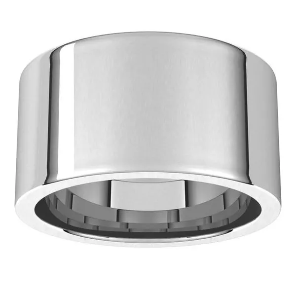 Comfort-Fit Flat Band Image 3 Allain's Jewelry New Iberia, LA