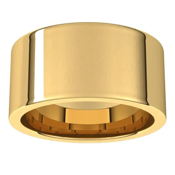 Comfort-Fit Flat Band Image 3 Diamonds By Dawn Riverdale, NJ