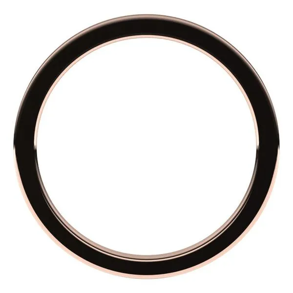 Comfort-Fit Flat Band Image 2 Albert's Jewelers Kingsland, GA