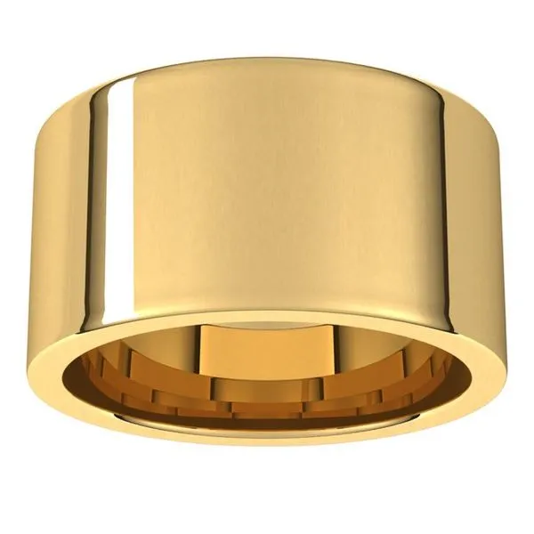 Comfort-Fit Flat Band Image 3 Grayson & Co. Jewelers Iron Mountain, MI