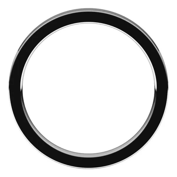 Comfort-Fit Flat Band Image 2 Allain's Jewelry New Iberia, LA