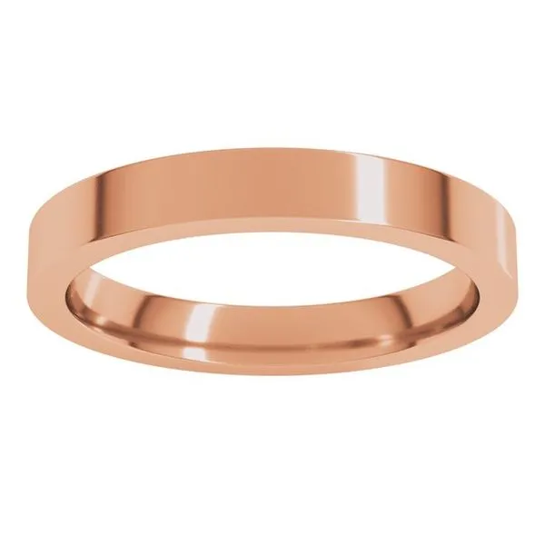 Comfort-Fit Flat Band Image 3 Cherry Street Jewelers Tulsa, OK