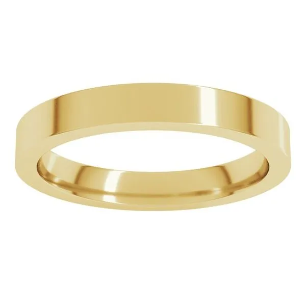 Comfort-Fit Flat Band Image 3 Cherry Street Jewelers Tulsa, OK