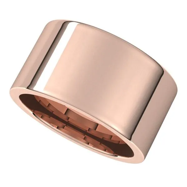 Comfort-Fit Flat Band Image 5 Grayson & Co. Jewelers Iron Mountain, MI