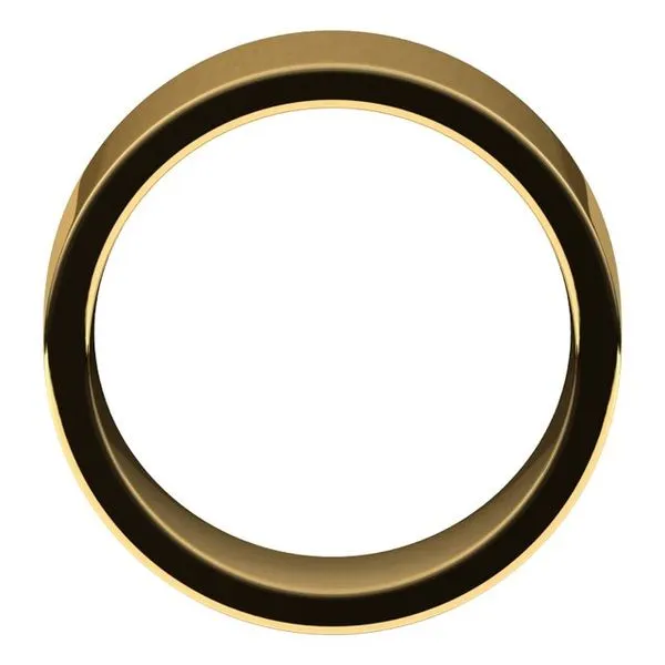 Comfort-Fit Flat Band Image 2 Allain's Jewelry New Iberia, LA