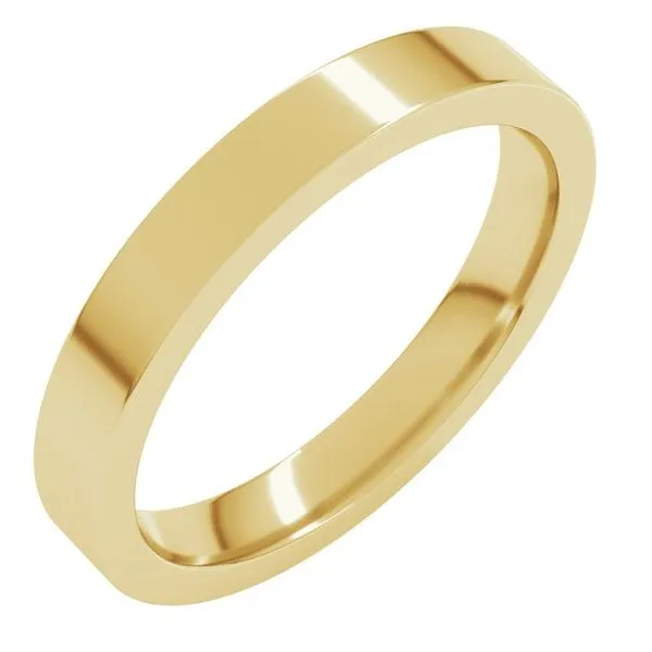 Comfort-Fit Flat Band Morin Jewelers Southbridge, MA