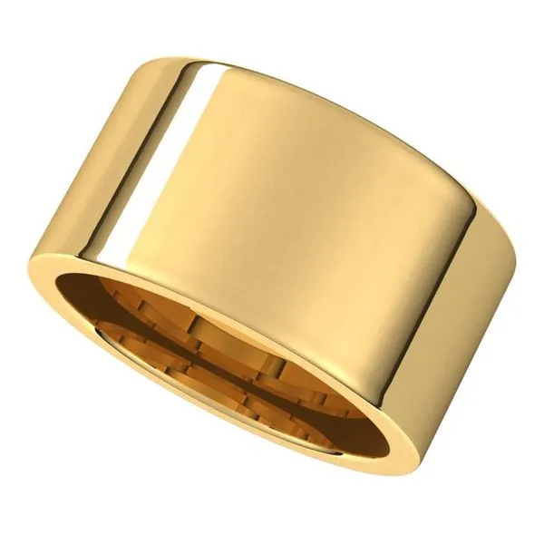 Comfort-Fit Flat Band Image 5 Cherry Street Jewelers Tulsa, OK